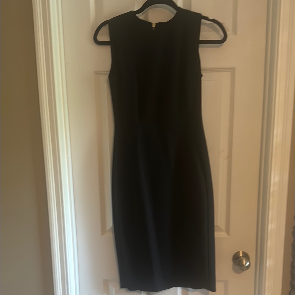 Elegant Black Sleeveless Dress